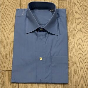 Men's Blue Dress Shirt